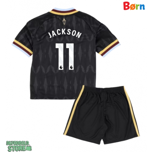 Aston Villa Nicolas Jackson #11 Replika Babytøj Udebanesæt Børn 2026-27 Kortærmet (+ Korte bukser)